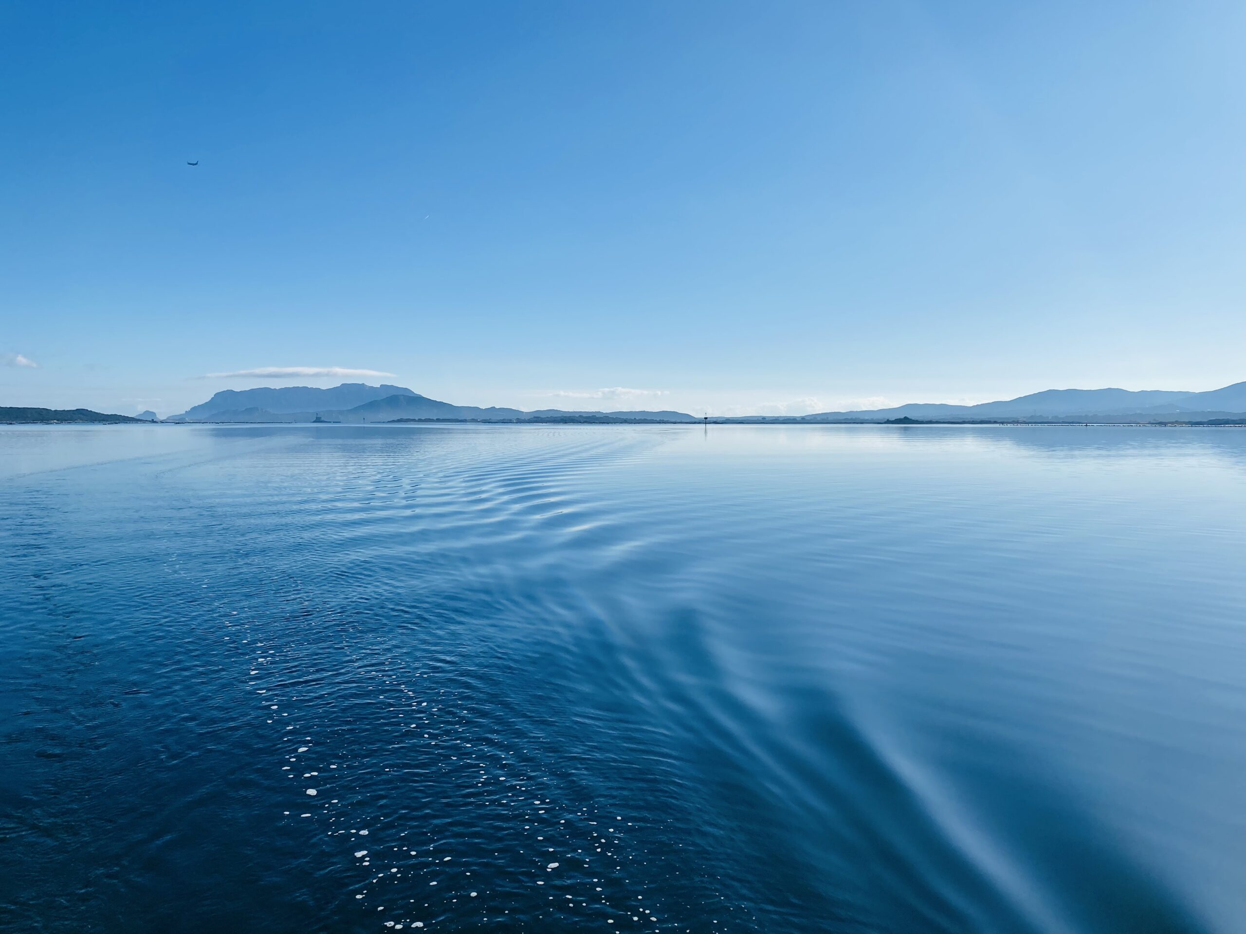Im Winter gar nicht so selten: Ruhe im Golfo di Olbia